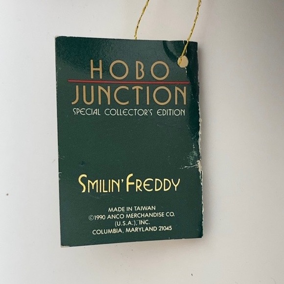 VTG Hobo Junction Smilin Freddy Collectors Doll - Picture 11 of 11